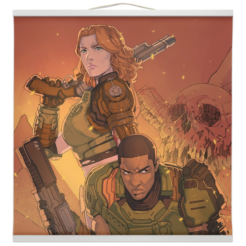 RAGS: DOOMED Wall Scroll