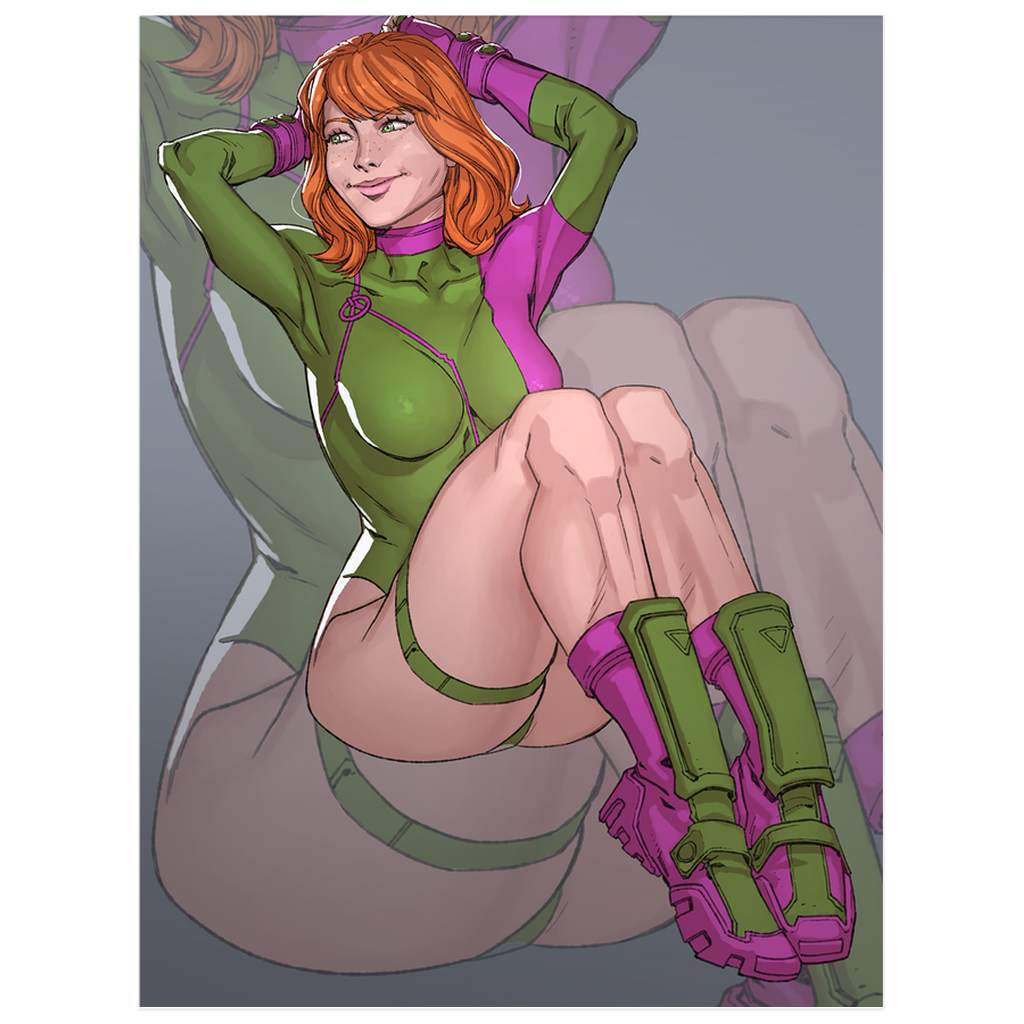 Caitlin Fairchild Cosplay Pinup