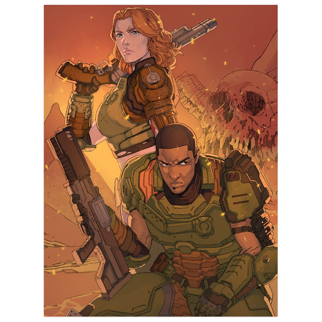 RAGS: DOOMED Print