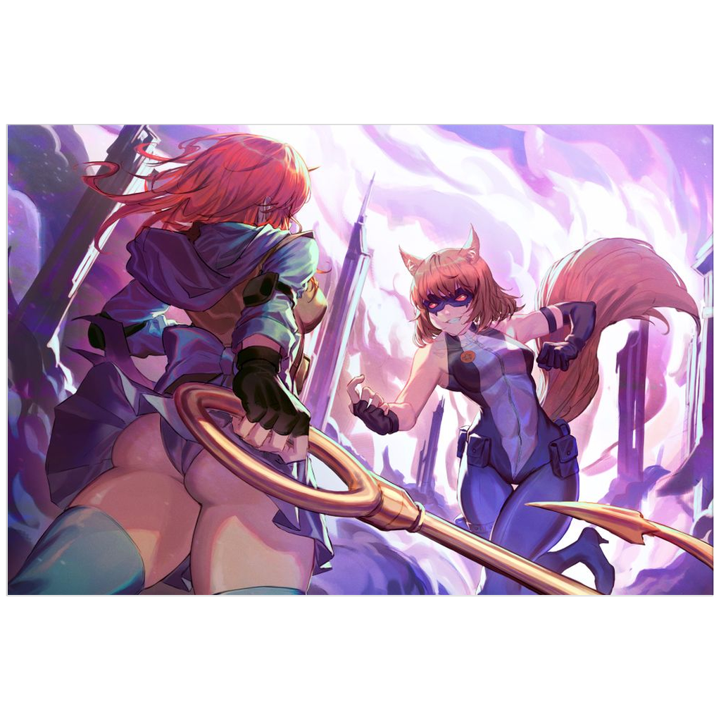 Sailor vs Squirrel Print