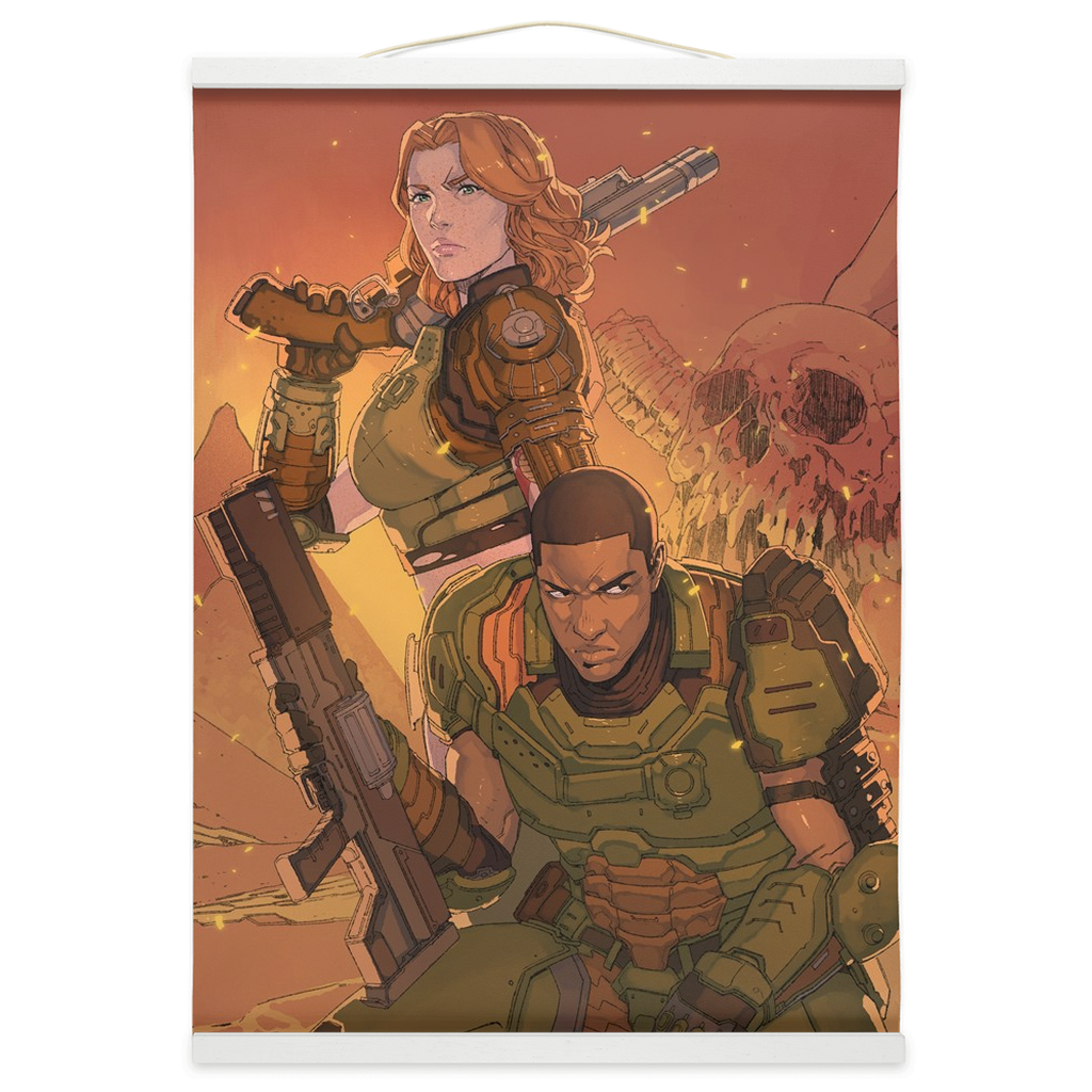 RAGS: DOOMED Wall Scroll