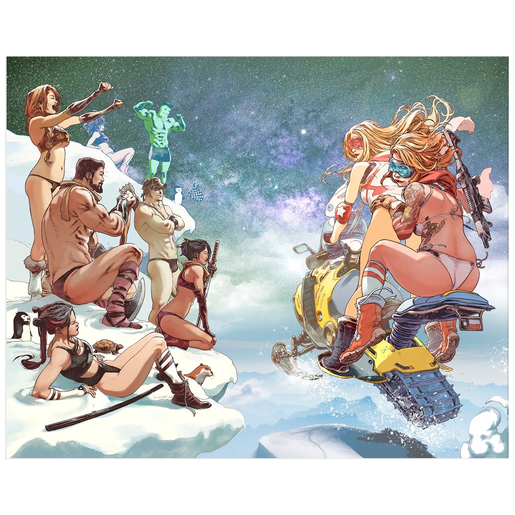 Swimsuit Issue Winter Edition Print