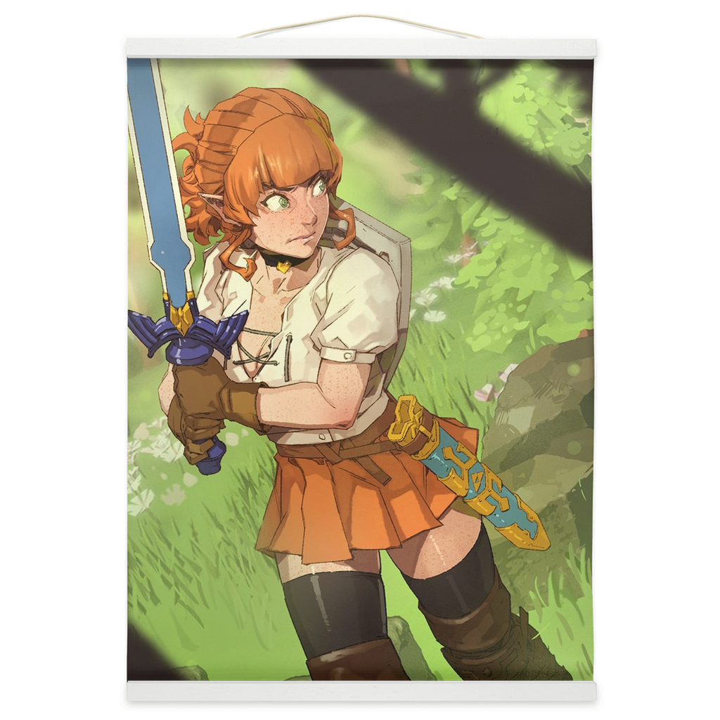 Rinkle Lost Woods Wall Scroll