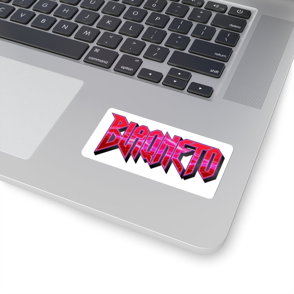 BLAQNETO Logo Sticker