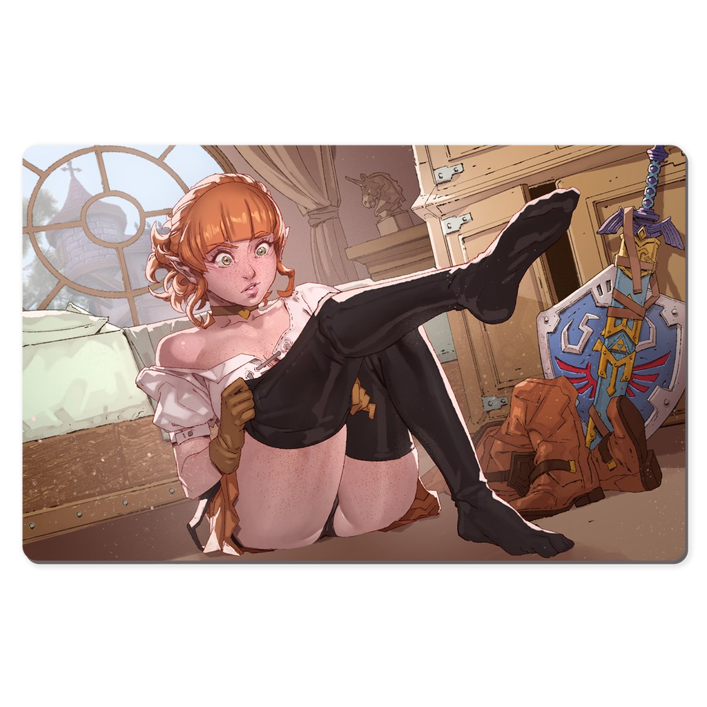 Rinkle in the Past Panty Desk Mat