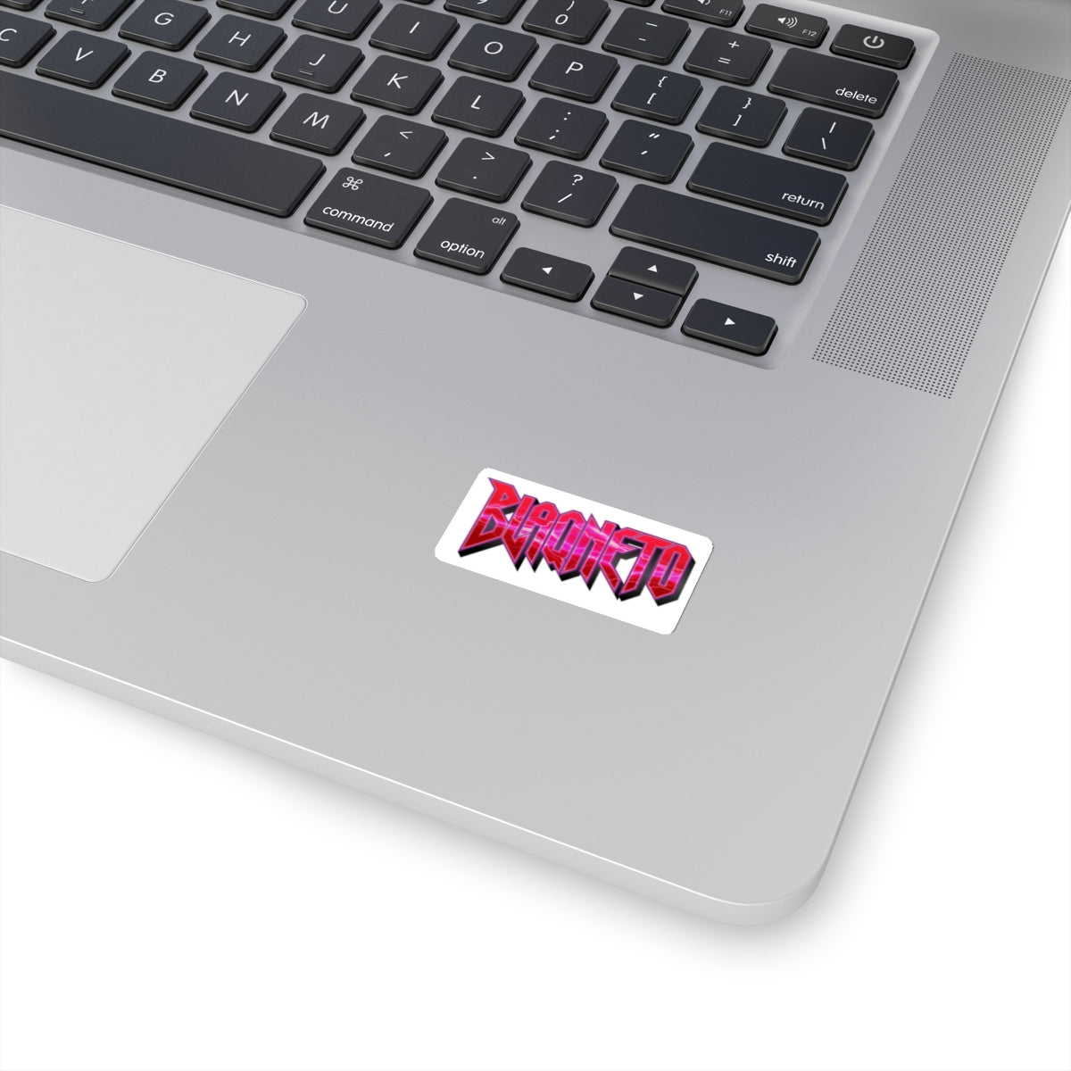 BLAQNETO Logo Sticker