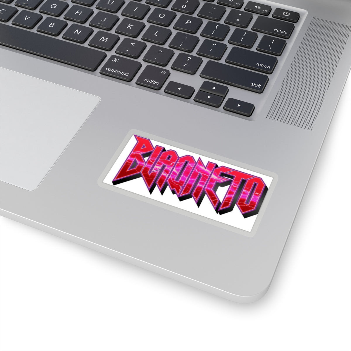 BLAQNETO Logo Sticker