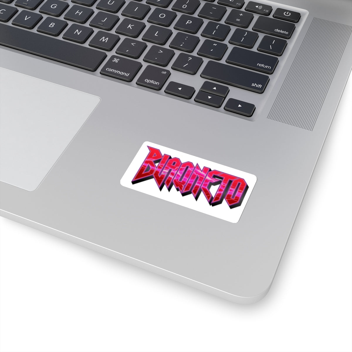 BLAQNETO Logo Sticker